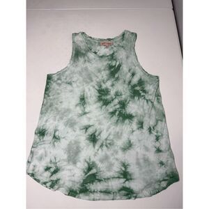 Philosophy Republic Clothing Women’s Green Tie Dye Sleeveless Tank Top Size L